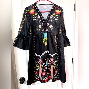 New with tags Black Bohoo dress